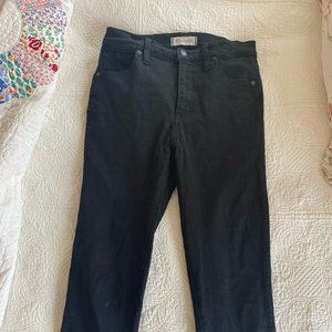 Madewell Black Skinny Jeans/SIZE 27